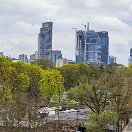 Apartment With Balcony & Parking In By Renters Warsaw